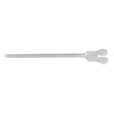 Butterfly Probe / Grooved Director Stainless Steel, 16 cm - 6 1/4"